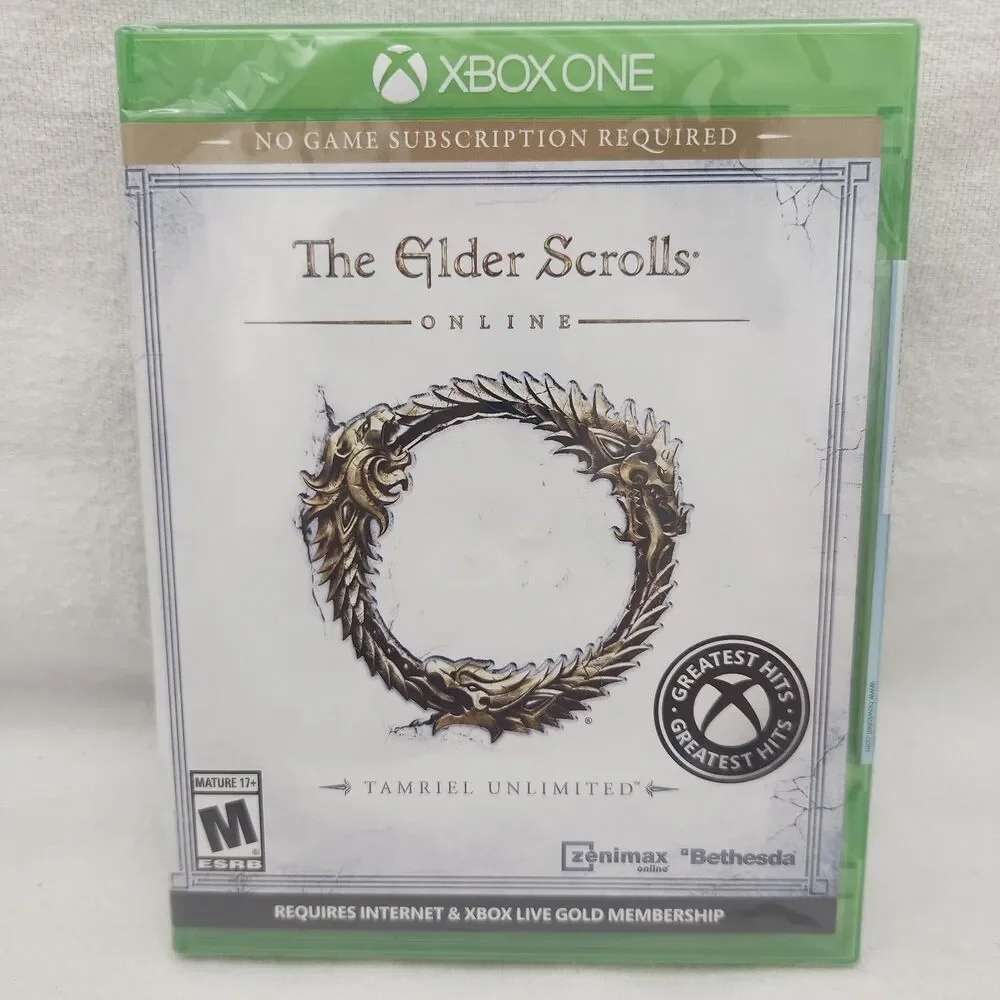 Game Xbox One 2015 The Elder Scrolls Online Tamriel Unlimited NEW Zenimax